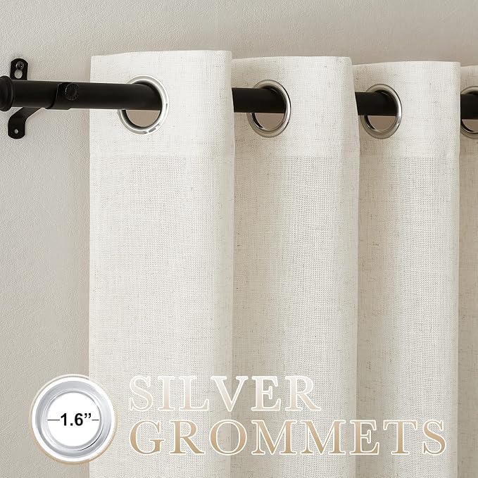 NICETOWN Linen Curtains & Drapes - Image 2