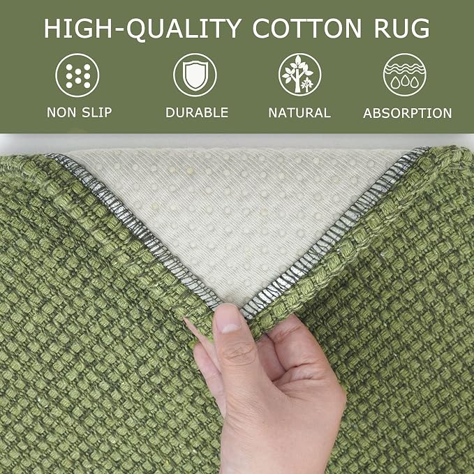 KOZYFLY Extra Long Runners for Hallways 3x18 ft Washable Kitchen Runner Non - Image 6