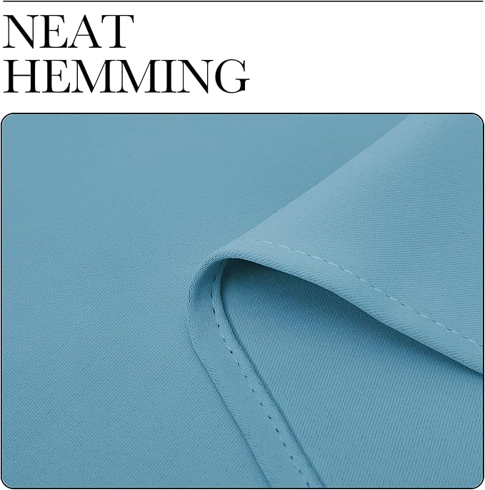 NICETOWN Window Treatment Thermal Insulated Solid Grommet Room Darkening - Image 6
