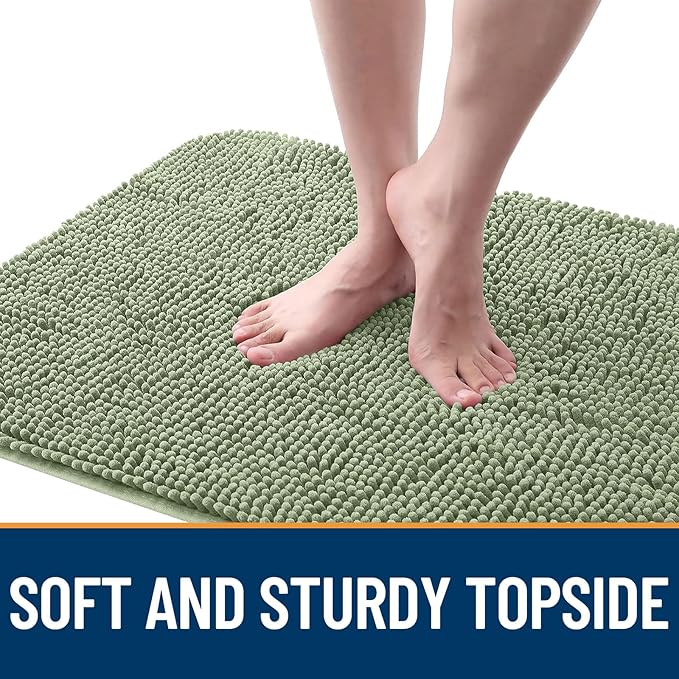 OLANLY Dog Door Mat for Muddy Paws 48x30, Absorbs Moisture and Dirt, Absorbent - Image 4
