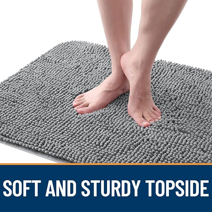 OLANLY Dog Door Mat for Muddy Paws 47x32, Absorbs Moisture and Dirt, Absorbent - Image 4