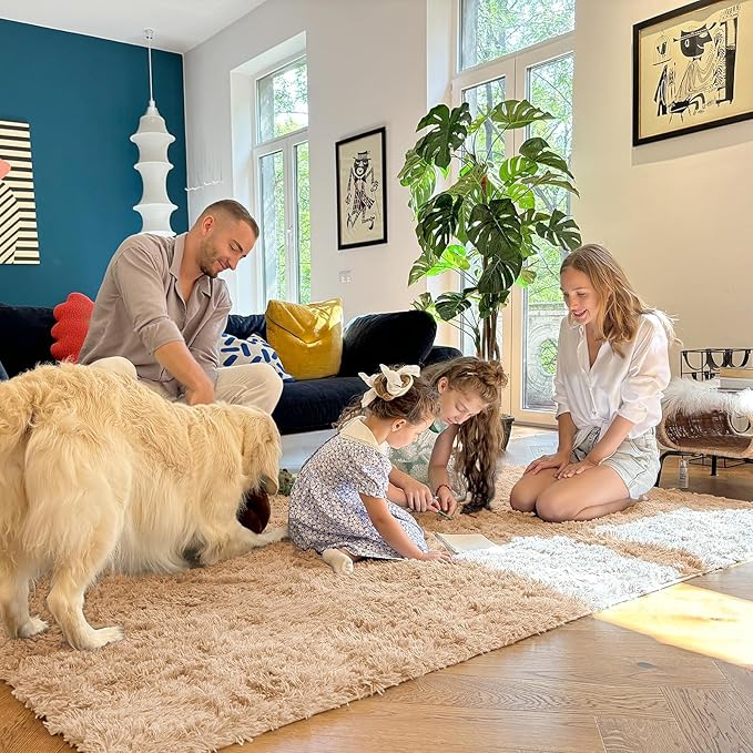 OLANLY 7x10 Machine Washable Large Area Rugs - Image 7