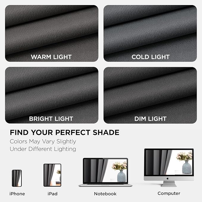 Joydeco Blackout Curtains 84 Inch Length 2 Panels Set, Thermal Insulated Long - Image 7