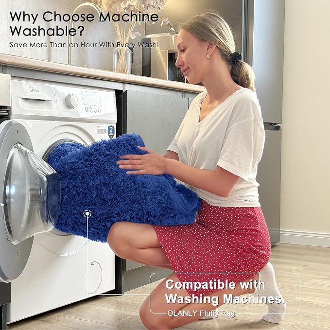 OLANLY 10x12 Machine Washable Large Area Rugs - Image 2