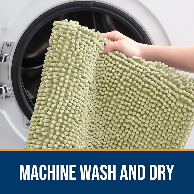 OLANLY Dog Door Mat for Muddy Paws 54x32, Absorbs Moisture and Dirt, Absorbent - Image 5