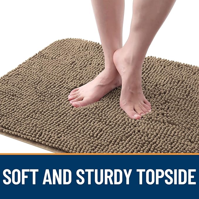 OLANLY Dog Door Mat for Muddy Paws 36x24, Absorbs Moisture and Dirt, Absorbent - Image 4