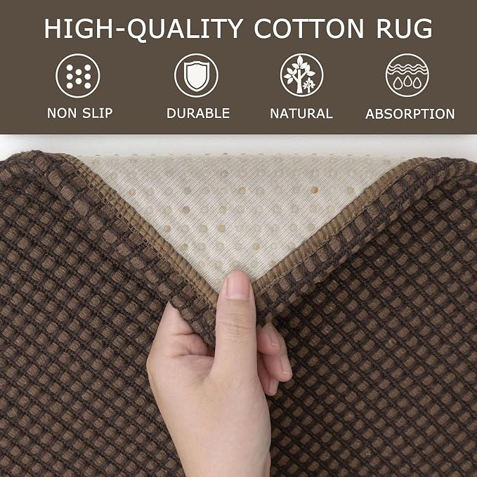 KOZYFLY Long Runners for Hallways 2x12 ft Washable Kitchen Runner Non Slip - Image 6