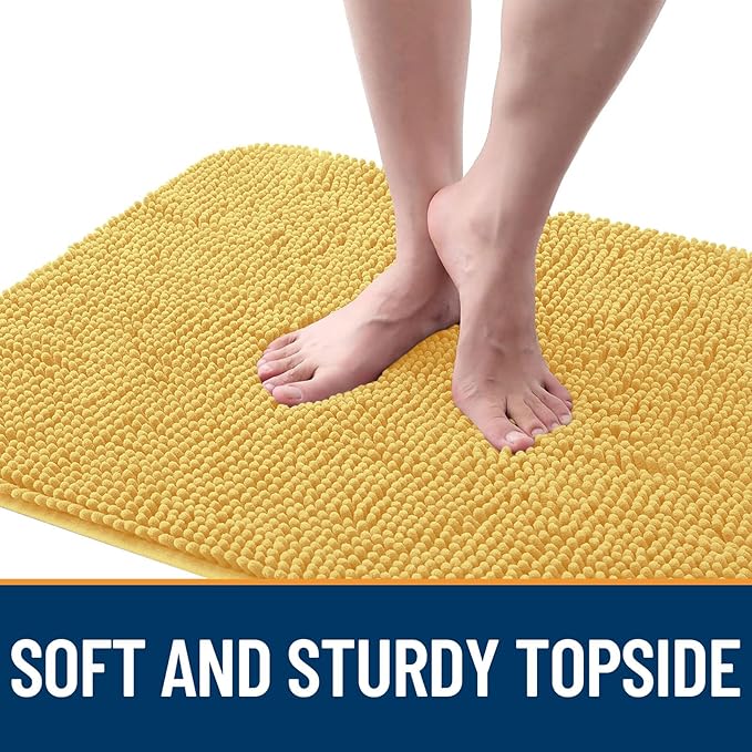 OLANLY Dog Door Mat for Muddy Paws 59x24, Absorbs Moisture and Dirt, Absorbent - Image 4