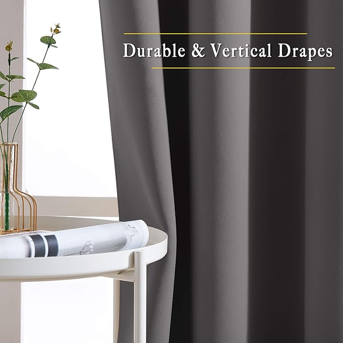 NICETOWN Blackout 102 inch Curtains - Image 5