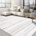 Nakagishi 7x9 Area Rug Living Room: Washable Boho Large Neutral Soft Farmhouse by NakagishiAreaRug