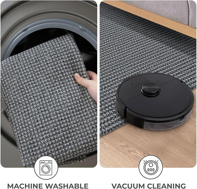 KOZYFLY Long Runners for Hallways 2x12 ft Washable Kitchen Runner Non Slip - Image 7