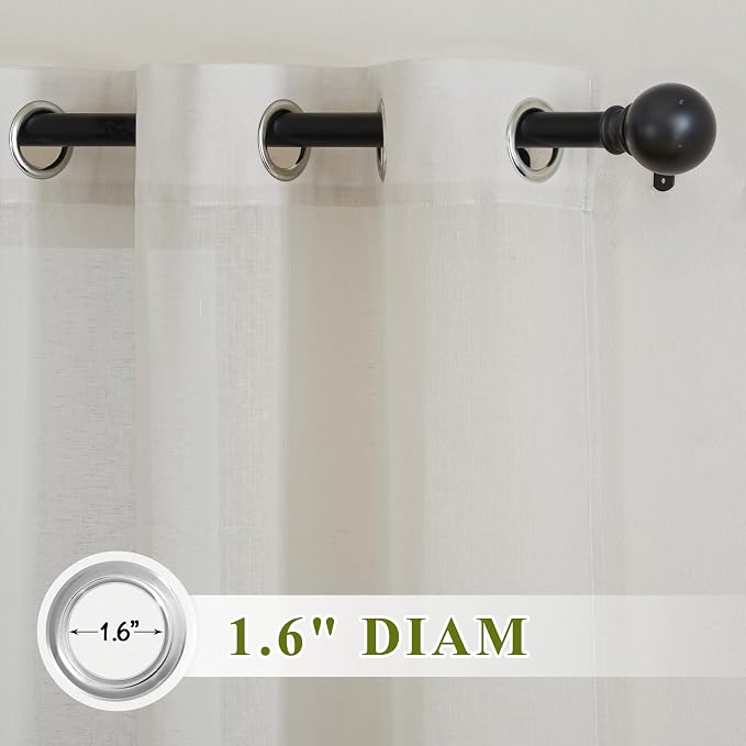 NICETOWN 48 inch Curtains 2 Panels Set - Image 2