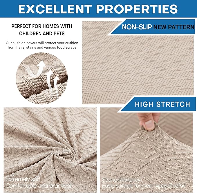 XINEAGE 2026 New 4 Pieces Couch Covers - Image 2