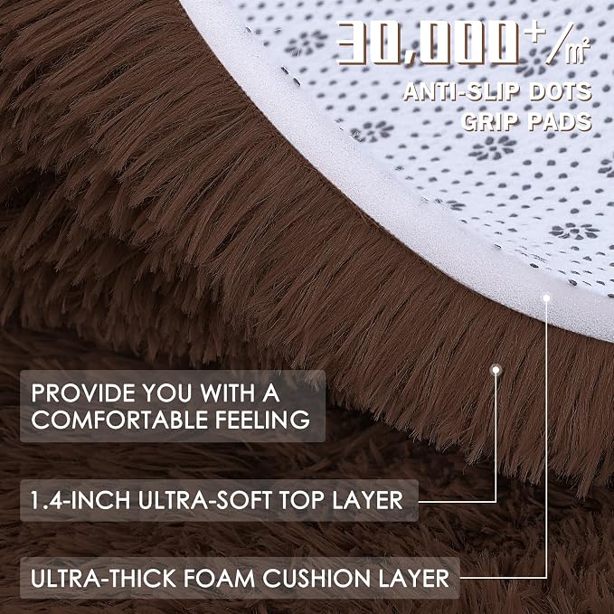 OLANLY 7x10 Machine Washable Large Area Rugs - Image 7