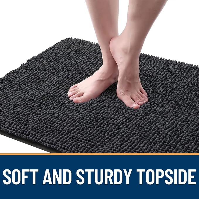 OLANLY Dog Door Mat for Muddy Paws 70x35, Absorbs Moisture and Dirt, Absorbent - Image 4