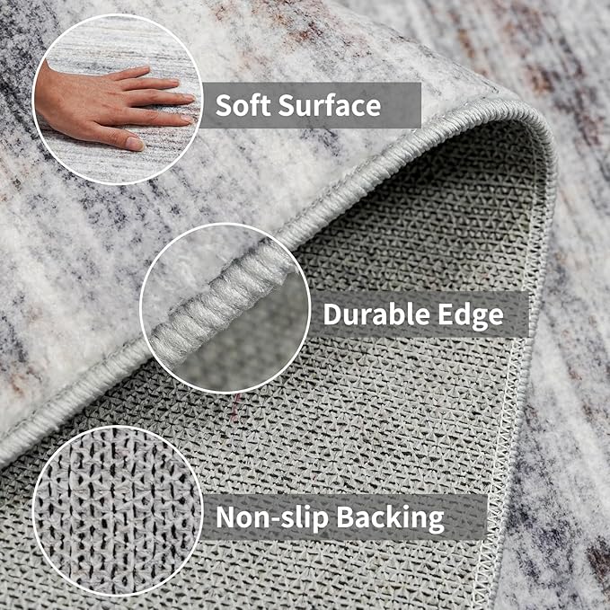 3x14 Washable Hallway Runner Rug: Extra Long Runners - Image 5