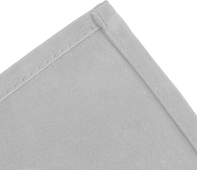 LEMOMO Blackout Curtains 42 x 84 inch/Light Grey Curtains Set of 2 - Image 8