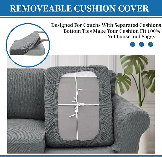 XINEAGE 2026 New 4 Pieces Couch Covers - Image 4