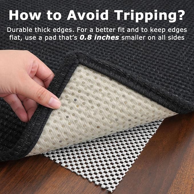 KOZYFLY Rugs for Entryway 3x5 ft Washable Area Rug Non Slip Rubber Backed Entry - Image 5