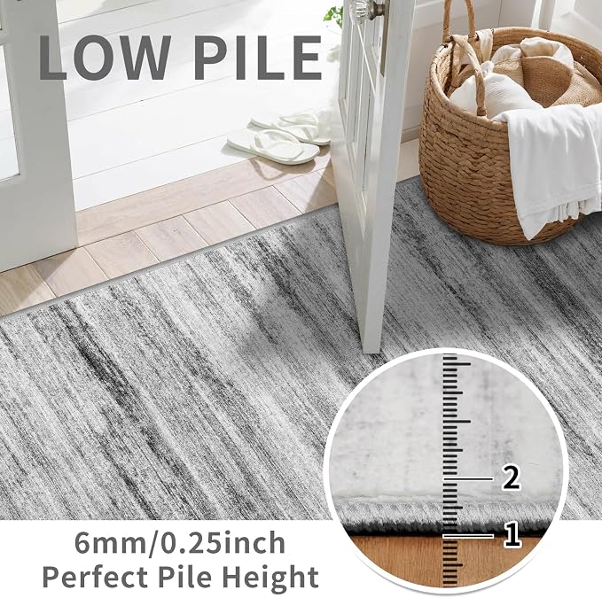 2x4 Washable Entryway Runner Rugs: Easy-to-Clean Runners - Image 2
