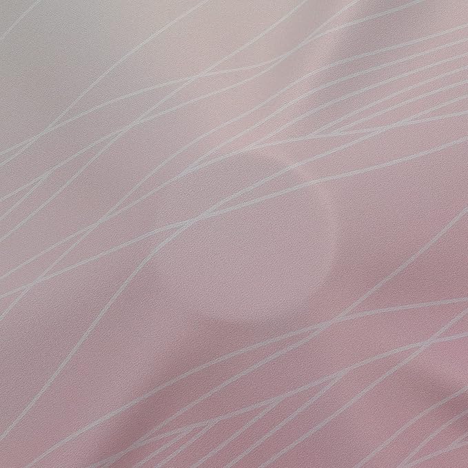 Estelar Textiler Sage and Pink Blackout Curtains 54 Inch Length, Light Blocking - Image 8