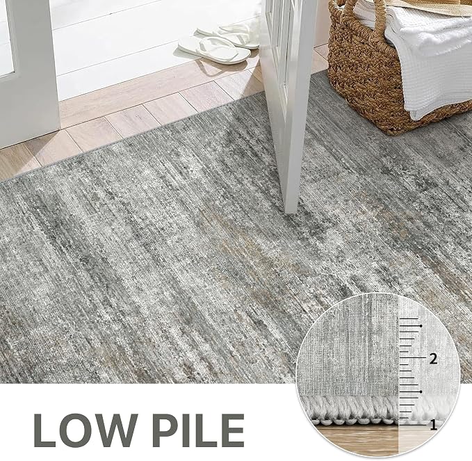 BEIMO Area Rugs 6x9 for Living Room Bedroom, Modern Abstract Machine Washable - Image 8