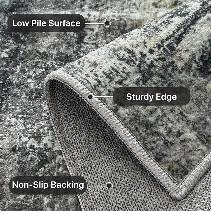 BEIMO Runner Rug for Hallway Kitchen 2x8 Machine Washable Runners Rug for - Image 8