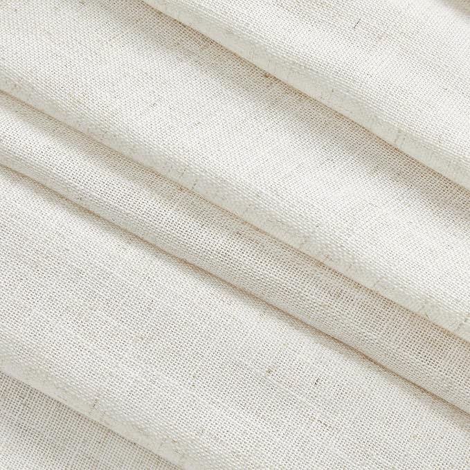 MYSKY HOME Sheer Curtains 63 Inch Length - Image 6