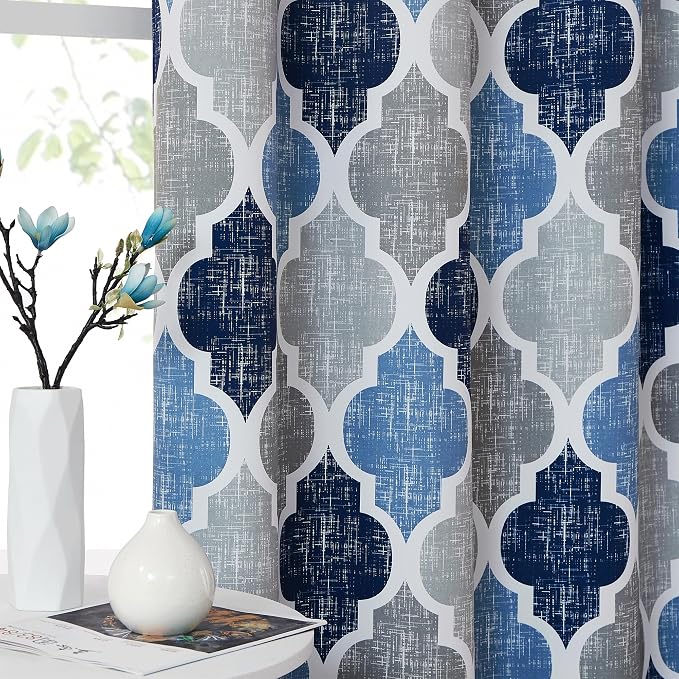 Beauoop 100% Blackout Curtains 96 Inches Long 2 Panels - Image 5