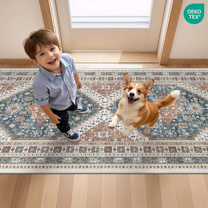 2x5 Rug Runner Washable for Entryway, Soft Bathroom Rugs - Image 9