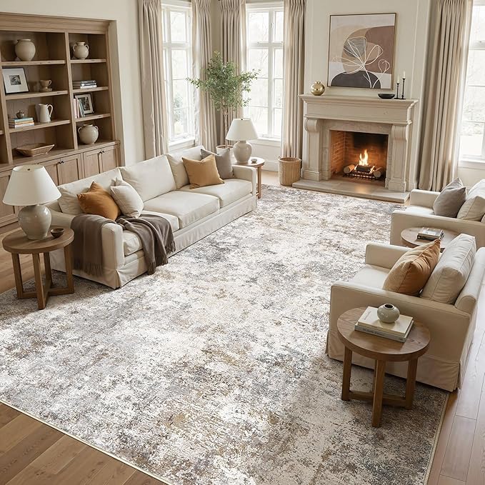 UERMEI 10x12 Area Rug Living Room Rugs - Image 2