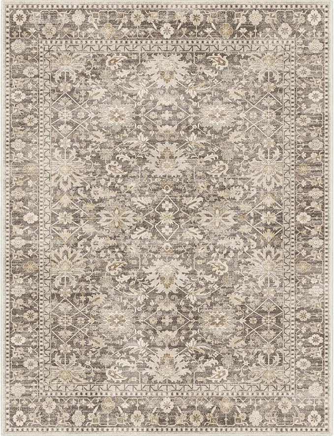 7X9 Area Rugs Machine Washable Rugs by PhonzenuoCarpet