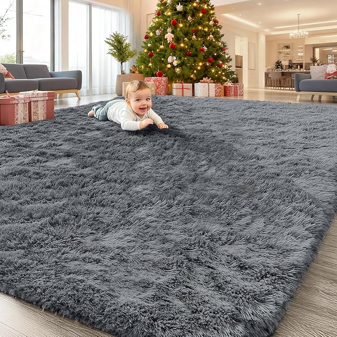 OLANLY 6x8 Machine Washable Large Area Rugs by OLANLY