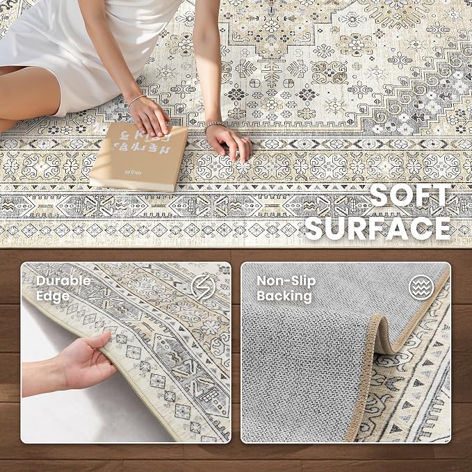 zesthome Washable Runner Rug 2.5x12 - Image 5