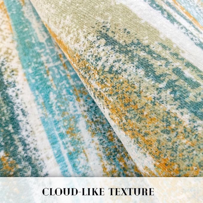 Lansny Modern Abstract Runner Rug 3x8 - Image 8