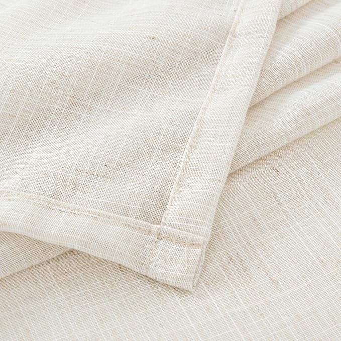 BGment Short Linen Curtains 54 Inch Length - Image 8