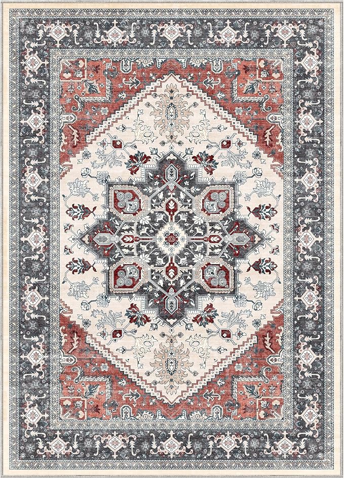 OPPODREAM Soft Area Rugs 3x5, Washable Rugs - Image 9