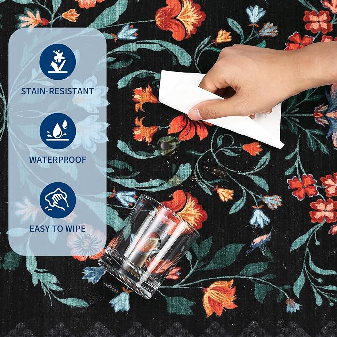 GarveeHome Washable Rug 3x5 Area Rugs - Image 7