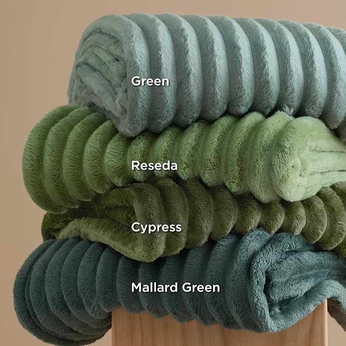 Bedsure GentleSoft Reseda Full Blanket - Image 7