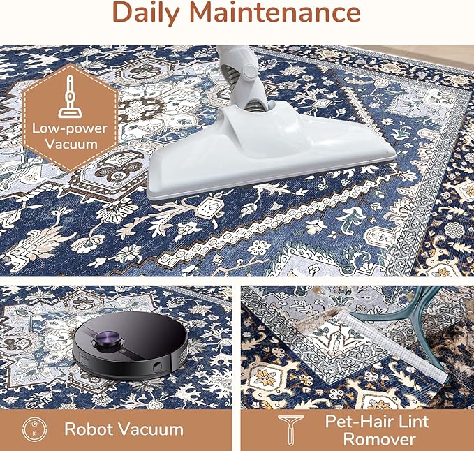 OPPODREAM Soft Throw Rugs 2x3, Small Washable Entryway Rugs 2 x 3 - Image 5