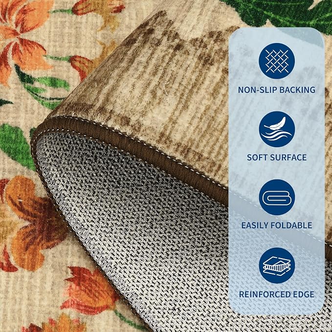 GarveeHome Floral Rug 2.5x8 Runners - Image 6