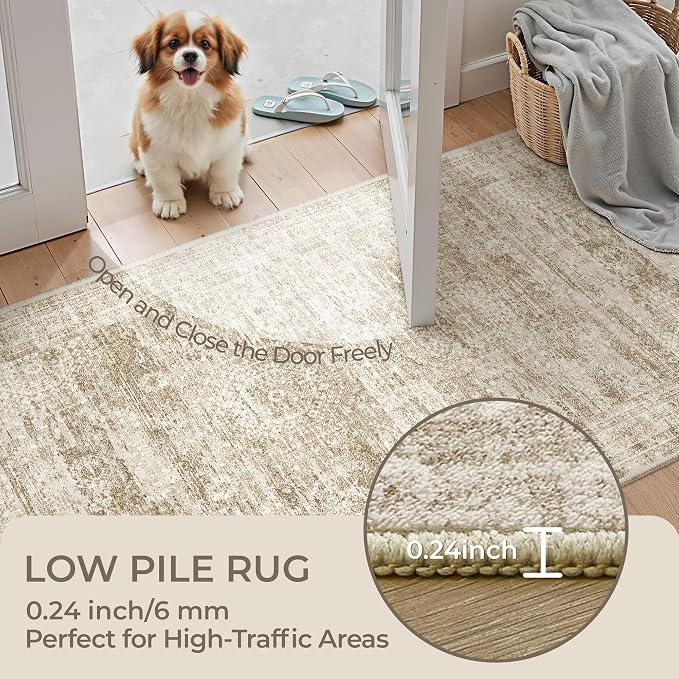 3x8 Runner Rug Non Slip Washable - Image 6