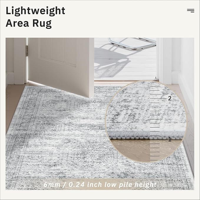 Hallway Runner Rug 3x18 - Image 7