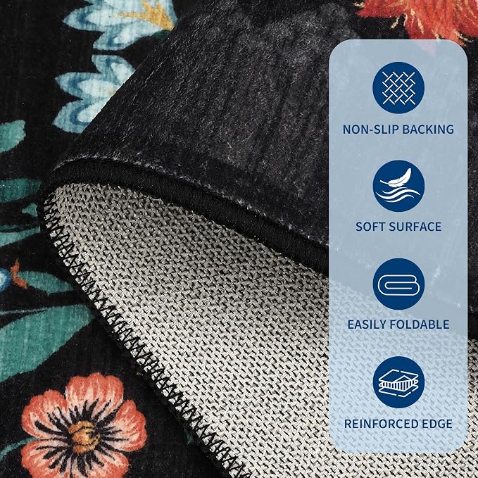 GarveeHome Floral Rug 2x6 Runners - Image 6