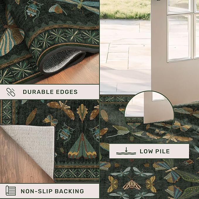3x4 Unique Entryway Rug - Image 5