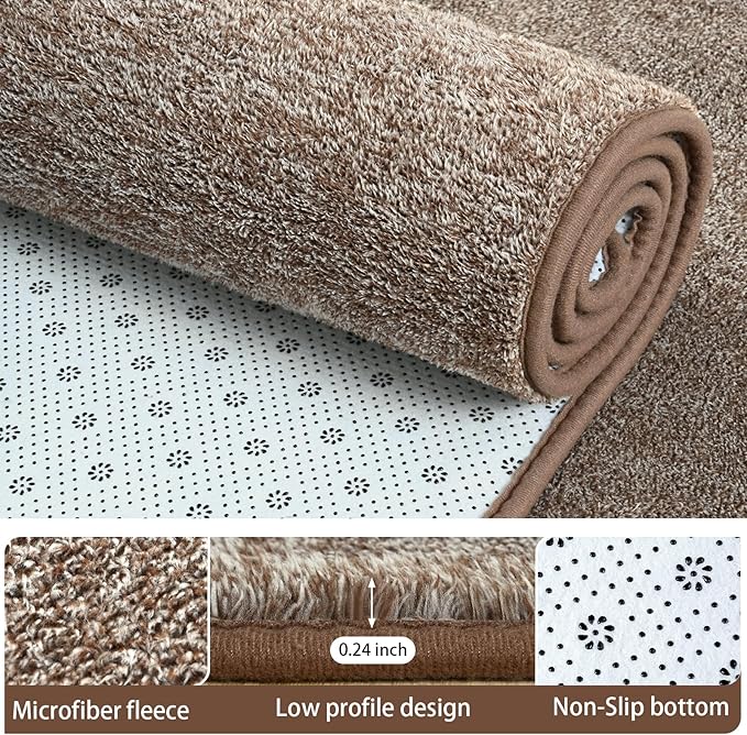 AROGAN Washable 7×10 Living Room Rug, Modern Area Rugs - Image 5