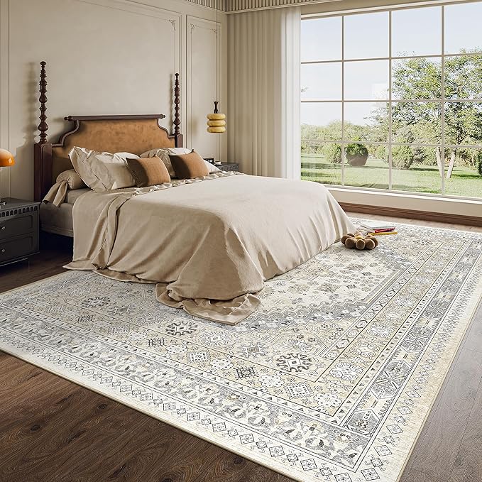 zesthome 9x12 Area Rugs, Stain Resistant Washable Rug, Ultra-Thin Rugs - Image 9