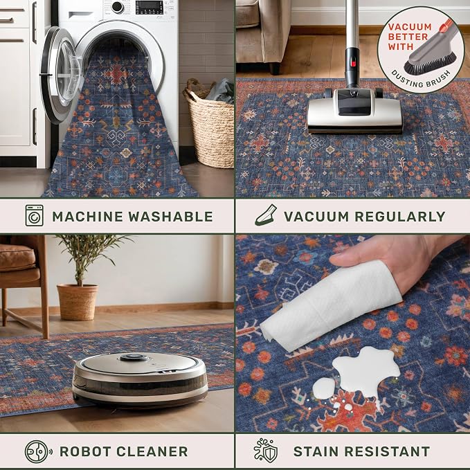 Washable Kitchen Rugs, 3x4 Area Rug - Image 4