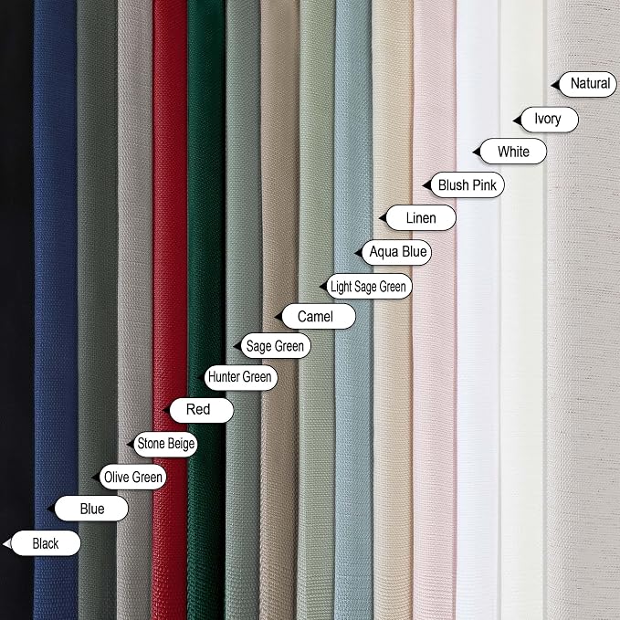 Chyhomenyc Black Short Curtain Valance - Image 7