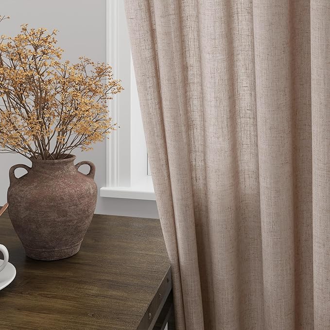 Extra Long Curtains 2 Panels 102 Inches Long - Image 2